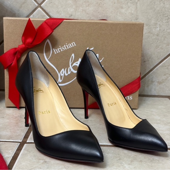 Christian Louboutin Shoes - Christian Louboutin Corneille 85mm Nappa Black Size 35